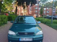 Usata Opel Astra 101 CV (74 kW) 2004 Verde Berlina