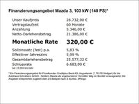 Gebraucht Mazda 3 Sky 140 PS (102 kW) 2025 Schwarz Limousine