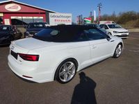 Gebraucht Audi A5 Cabriolet Design 190 PS (139 kW) 2018 Gletscherweiß metallic Cabrio