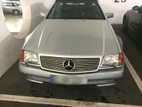 Gebraucht Mercedes SL500 326 PS (239 kW) 1991 Silber Cabrio