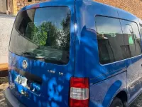 Gebraucht VW Caddy 101 PS (74 kW) 2004 Blau Van / Kleinbus