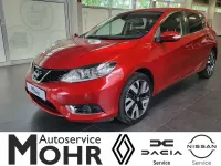 Gebraucht Nissan Pulsar Tekna 116 PS (85 kW) 2017 Rot Kleinwagen