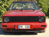 Gebraucht VW Golf Cabriolet 72 PS (52 kW) 1984 Rot Cabrio