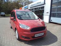 Gebraucht Ford Tourneo Courier Trend 75 PS (55 kW) 2015 Rot Van / Kleinbus
