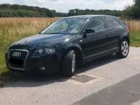 Gebraucht Audi A3 102 PS (75 kW) 2007 Schwarz Kleinwagen