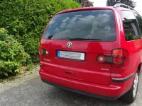 Gebraucht VW Sharan United 140 PS (102 kW) 2010 Rot Van / Kleinbus