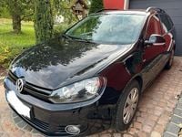 Usata VW Golf VII 105 CV (77 kW) 2013 Nero Station wagon