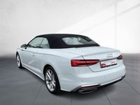 Gebraucht Audi A5 Cabriolet Ambiente 150 PS (110 kW) 2021 Gletscherweiß metallic Cabrio