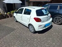 Gebraucht Mitsubishi Space Star 70 PS (51 kW) 2018 Weiß Kleinwagen