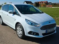 Gebraucht Ford S-MAX S 185 PS (136 kW) 2013 Weiß Van / Kleinbus
