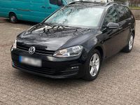 Gebraucht VW Golf VII Trendline 110 PS (80 kW) 2013 Schwarz Kombi