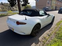 Gebraucht Mazda MX5 Exclusive-Line 131 PS (96 kW) 2018 Weiß Cabrio