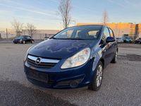 Gebraucht Opel Corsa Basis 75 PS (55 kW) 2008 Blau Kleinwagen