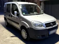 Gebraucht Fiat Doblò 75 PS (55 kW) 2008 Silber Van / Kleinbus