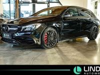 Gebraucht Mercedes CLA45 AMG AMG 381 PS (280 kW) 2018 Nachtschwarz  unilack Kombi