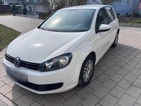 Usata VW Golf VI Trendline 80 CV (58 kW) 2009 Bianco Utilitaria