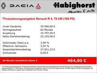 Neu Renault 4 E-Tech Komfort 77 kW (106 PS) 2025 Weiß SUV