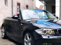 Gebraucht BMW 118 Cabriolet 143 PS (105 kW) 2008 Schwarz Cabrio
