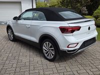 Gebraucht VW T-Roc Cabriolet Style 150 PS (110 kW) 2022 Weiß Cabrio