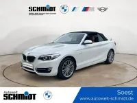 Gebraucht BMW 218 Luxury Line 136 PS (100 kW) 2018 Weiß Cabrio