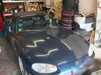 Gebraucht Mazda MX5 110 PS (80 kW) 1998 Blau Cabrio
