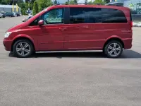 Gebraucht Mercedes Viano 224 PS (164 kW) 2011 Rot Van / Kleinbus