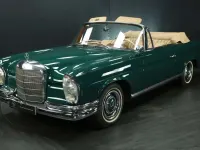 Gebraucht Mercedes 250 SE 150 PS (110 kW) 1966 Grün Cabrio