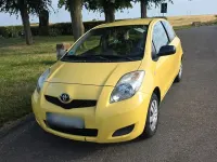 Gebraucht Toyota Yaris Cool 69 PS (50 kW) 2009 Gelb Kleinwagen