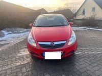 Gebraucht Opel Corsa 80 PS (58 kW) 2009 Rot Kleinwagen