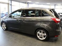 Gebraucht Ford Grand C-Max Titanium 125 PS (91 kW) 2017 Magnetic grau metallic Van / Kleinbus