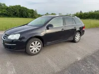 Gebraucht VW Golf VI Comfortline 140 PS (102 kW) 2008 Schwarz Kleinwagen