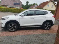 Gebraucht Hyundai Tucson 185 PS (136 kW) 2016 Weiß SUV