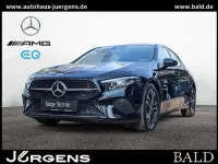 Gebraucht Mercedes A200 Progressive 150 PS (110 kW) 2024 Schwarz kosmosschwarz metallic Limousine