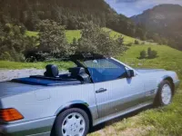 Gebraucht Mercedes SL500 320 PS (235 kW) 1994 Silber Cabrio