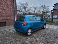 Second-hand Mitsubishi Space Star 71 CP (52 kW) 2014 Albastru Monovolum