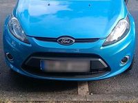Gebraucht Ford Fiesta 60 PS (44 kW) 2011 Blau Kleinwagen