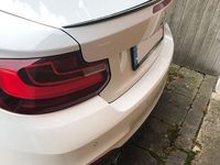 Usata BMW 220 Performance 190 CV (139 kW) 2016 Bianco Cabrio