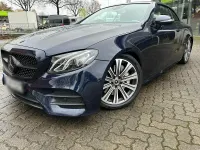 Gebraucht Mercedes E300 AMG line 258 PS (189 kW) 2020 Blau Cabrio