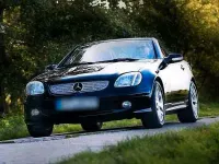 Gebraucht Mercedes SLK230 Edition 197 PS (144 kW) 2003 Schwarz Cabrio
