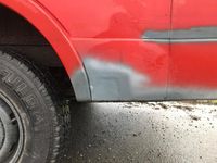 Second-hand VW LT 75 CP (55 kW) 1982 Roșu Monovolum