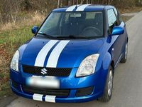 Second-hand Suzuki Swift 92 CP (67 kW) 2008 Albastru Hatchback