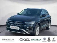 Gebraucht VW T-Roc Style 110 PS (80 kW) 2023 (schwarz) deep black perleffekt SUV
