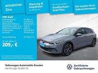 Gebraucht VW Golf VIII Style 131 PS (96 kW) 2022 Mondsteingrau Limousine