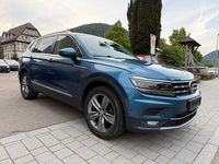 Gebraucht VW Tiguan Allspace Highline 150 PS (110 kW) 2017 Blau SUV