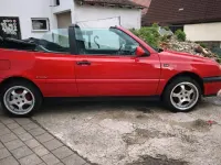 Brugt VW Golf Cabriolet 75 HK (55 kW) 1997 Rød Cabriolet