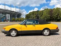 Gebraucht Saab 900 Cabriolet 175 PS (128 kW) 1991 Gelb Cabrio