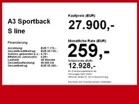 gebraucht Audi A3 Sportback e-tron Sportback S line 40 TFSI e Pano el.Heck Spiegel+ K