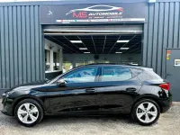 Usado Seat Leon FR 204 CV (150 kW) 2023 Negro Berlina