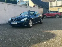 Gebraucht Mercedes SLK200 163 PS (119 kW) 2004 Blau Cabrio