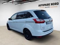 Gebraucht Ford Grand C-Max Titanium 125 PS (91 kW) 2017 Frozen white Van / Kleinbus
